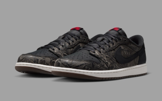 Air Jordan 1 Low OG "Laser" (SKU: IV6750-001). Photo via Nike.