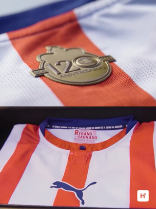 Screenshots from Chivas 120th Anniversary PUMA Jersey Teaser Video.