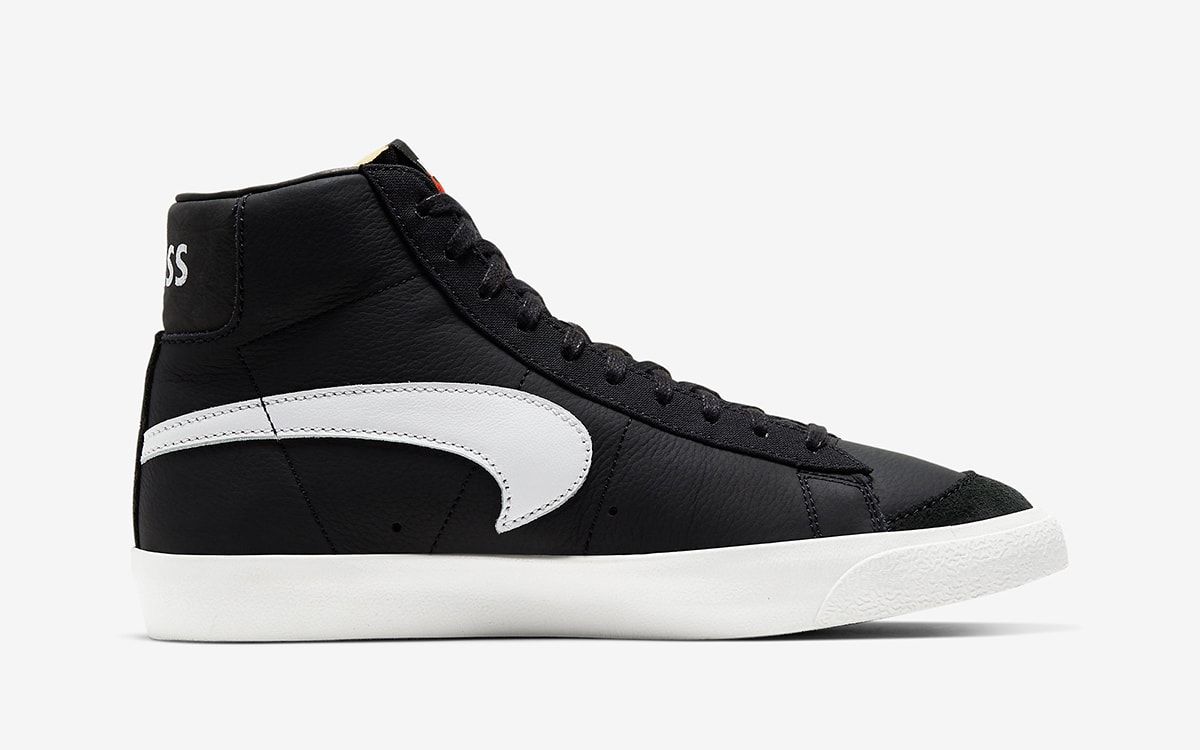 nike blazer flipped swoosh