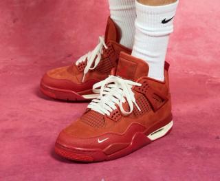 Detailed Looks at the Nigel Sylvester x Air Jordan 4 SP "Brick By Brick"