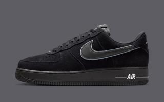 Nike Strips It Back with the Air Force 1 Low "Black & Iron Grey"