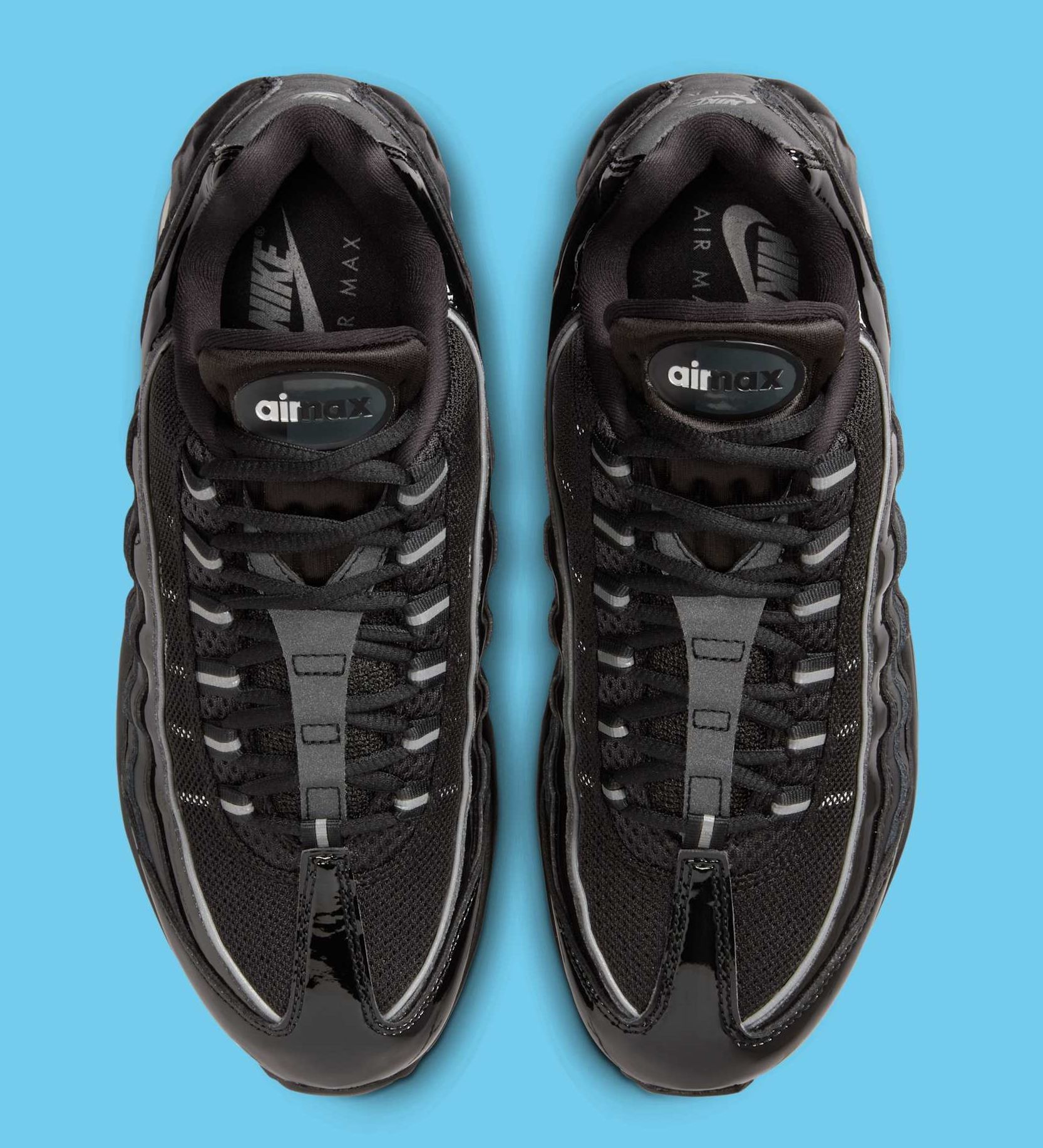 nike air max 95 black patent