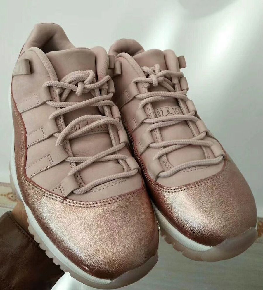 Rose gold outlet jordan 11