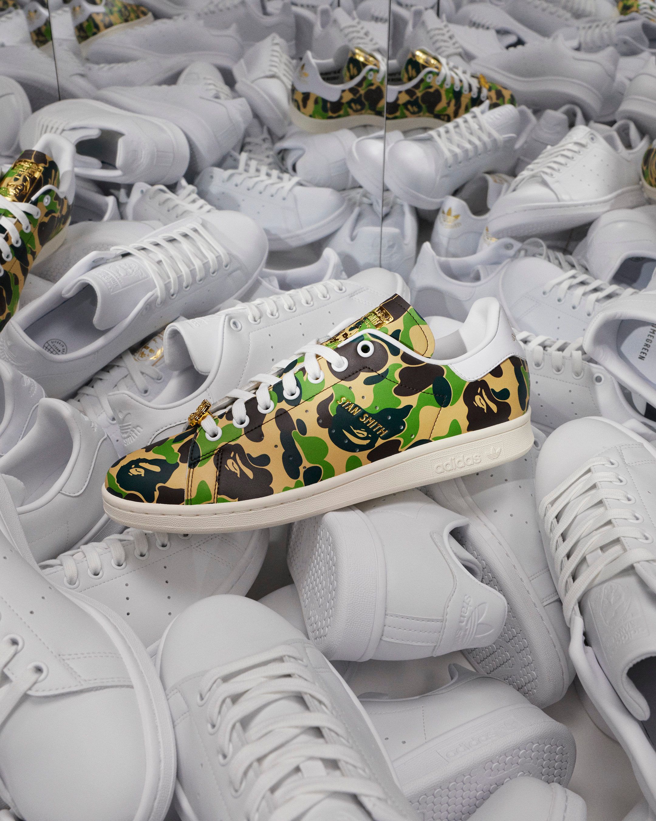 BAPE x Adidas Stan Smith Duo Restocks June 24 | House of Heat°