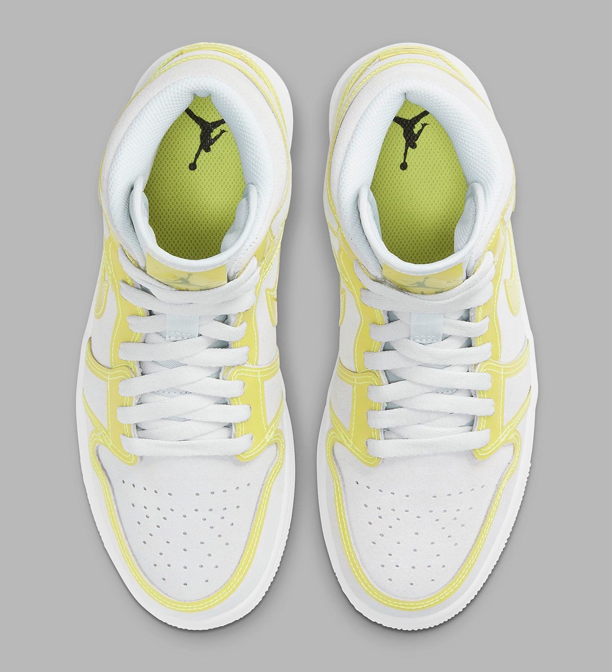 Air Jordan 1 Mid LX “Opti Yellow” Tacks On TPU Trim | House of Heat°