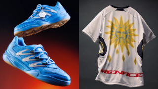 Menace x adidas Predator 94 "Blue Burst" collaboration.