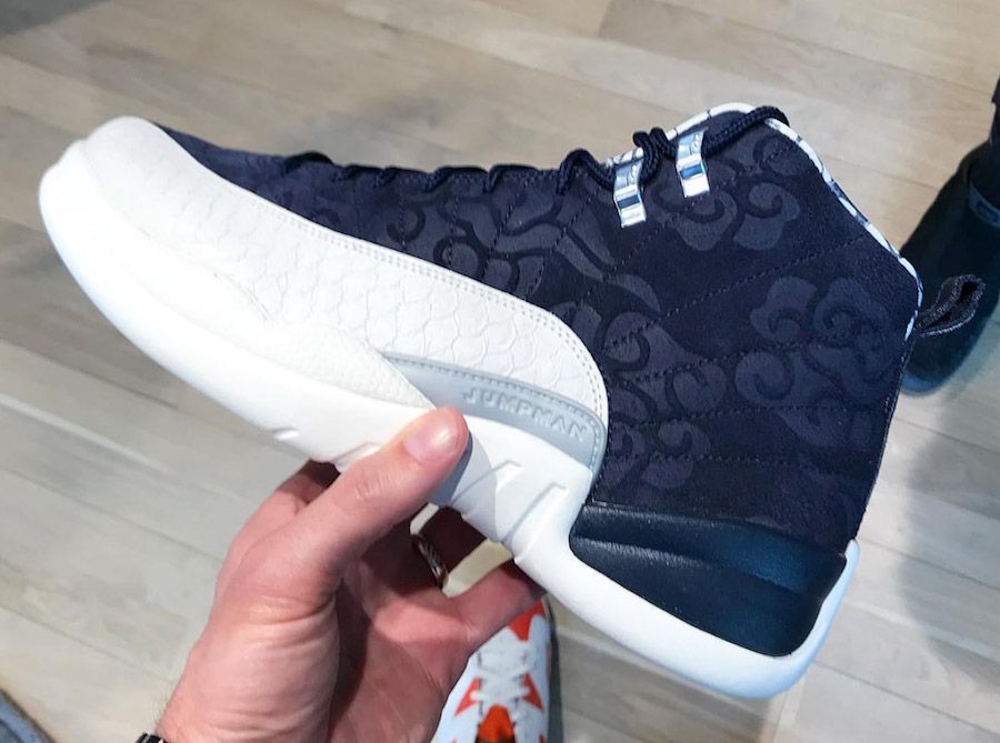 Jordan 12 clearance university blue 2018