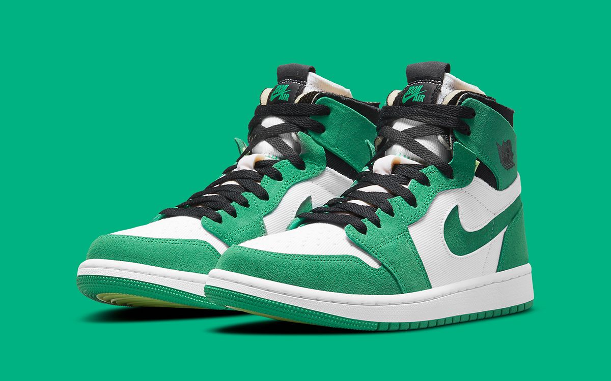 Where to Buy the Air Jordan 1 Zoom CMFT Stadium Green House