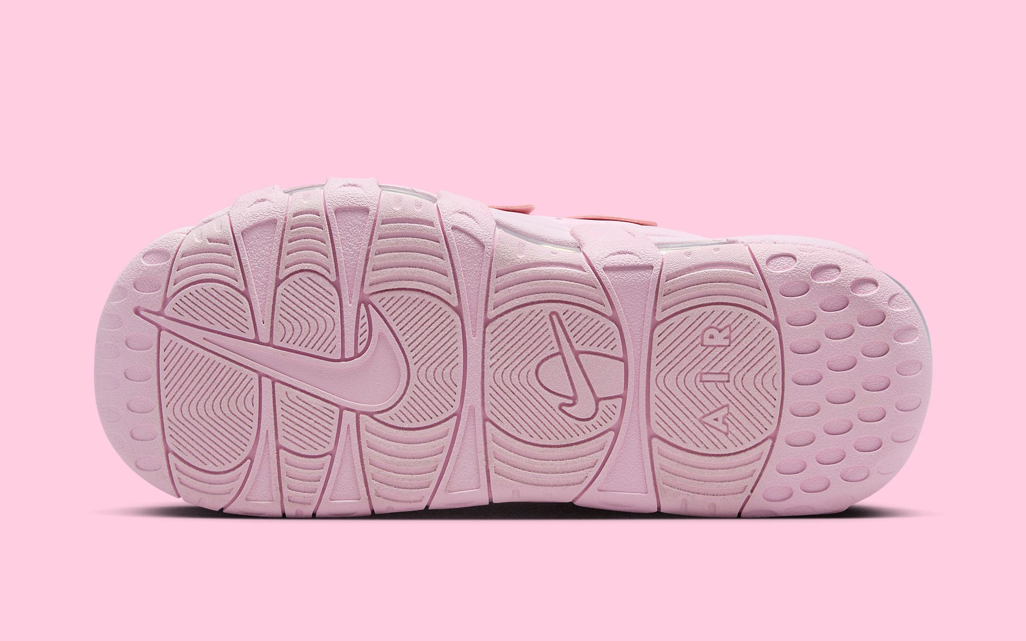 The Nike Air More Uptempo Slide Surfaces in 