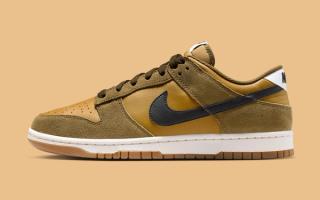 Nike Dunk Low “Ochre/Olive Flak” Arrives This Autumn