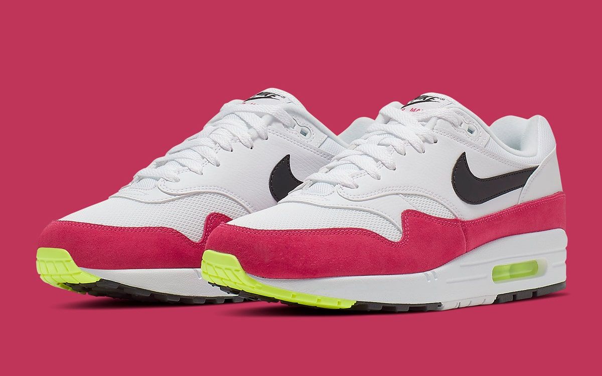 Air max 1 pink cheap rush