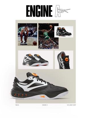Angel Reese in campaign visuals for her new Barbie x Reebok Angel Reese 1 basketball shoe & doll collaboration.