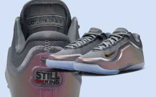 Nike LeBron 23 "Shut Up & Dribble" basketball sneaker inspired by comments made by Laura Ingraham towards LeBron James in 2018.