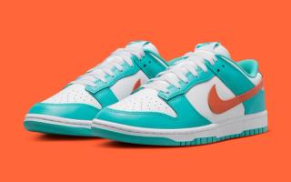 Where to Buy the Nike force Dunk Low “Miami Dolphins”