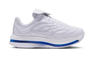 Nike Atelier Merc Premium in a white & blue color scheme. Photo via Nike.