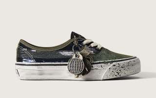 Premium Vans Authentic inspired by Chanel's 'La Habana' bag.
