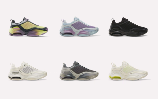 Reebok DMX Series 3000 in six launch color schemes. Photo via Reebok.