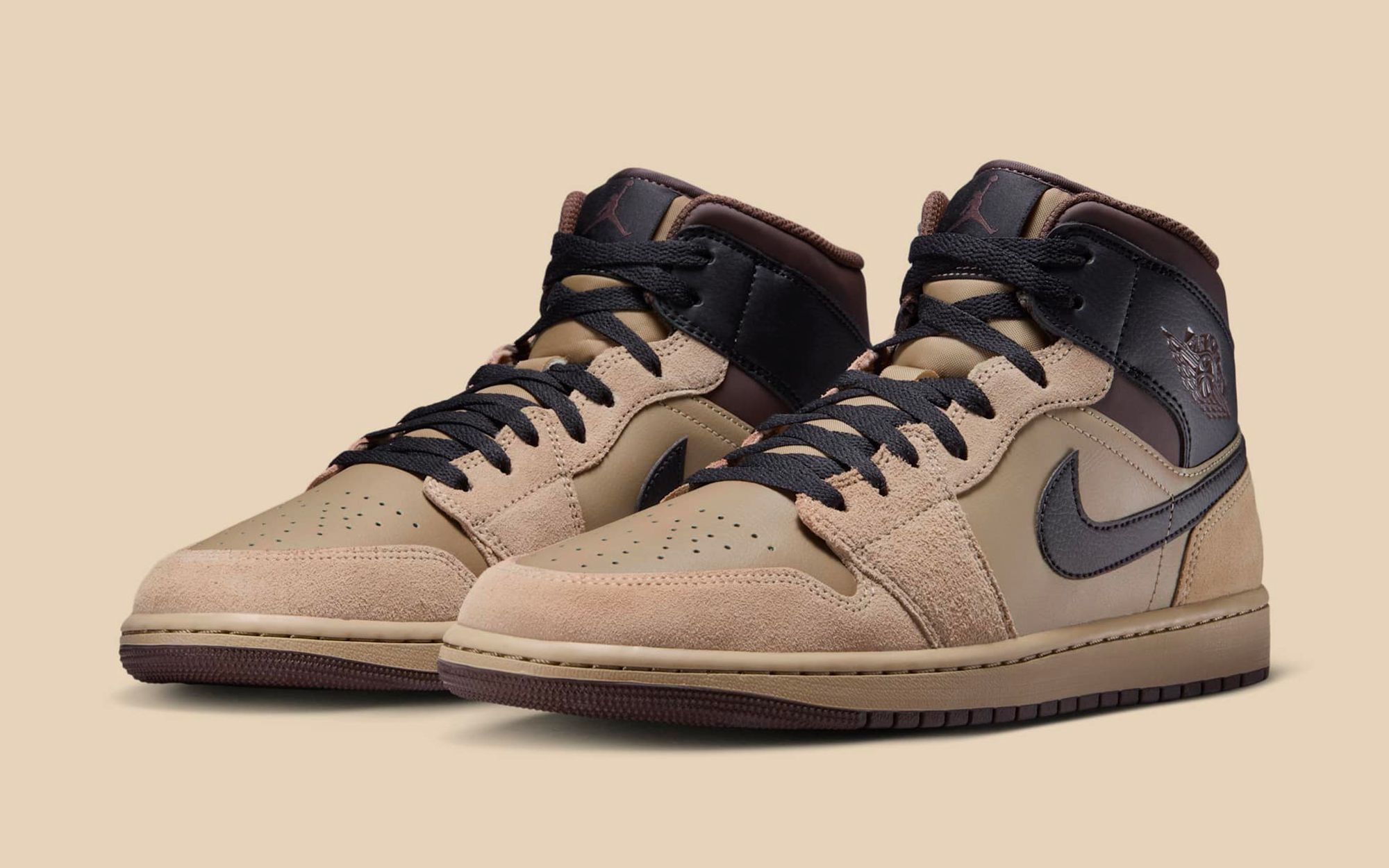 The Air Jordan 1 Mid Khaki is Coming Soon House of Heat