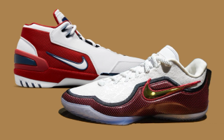Nike LeBron 23 "Grand Opening" basketball sneaker inspired by the Air Zoom Generation 1 LeBron wore during his first NBA game.
