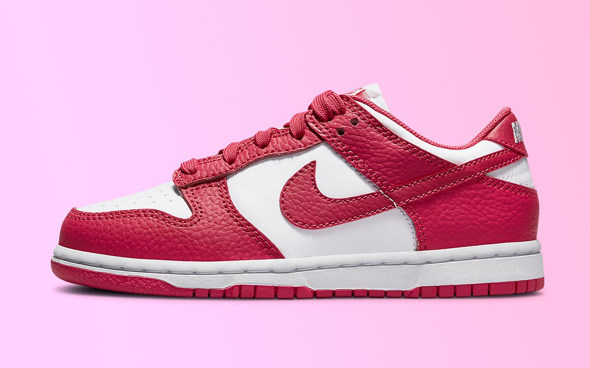 Nike Dunk Low (TDE) White/Gypsy Rose 2024 Archeo Pink Size 10C (DC9562-111) NEW