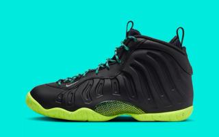 The Nike Little Posite One is Available Now in Black and Volt
