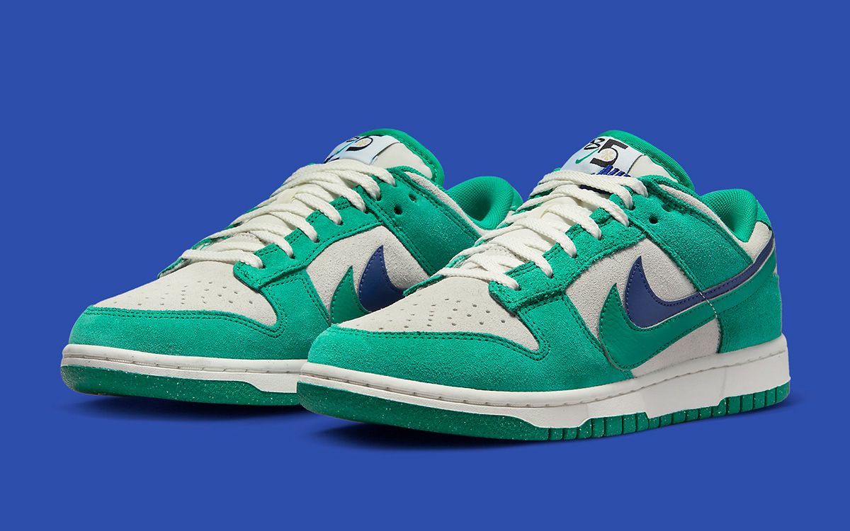 The Nike Dunk Low SE “85” Appears in Green