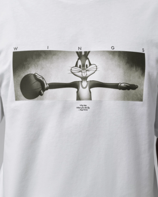 Jordan "Bugs Bunny" Wings T-Shirt (White) (SKU: IX8621-100)