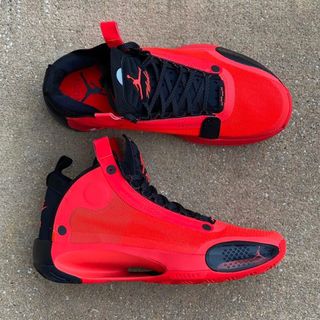 The soles of the Air Jordan 3 and Nike Air Max 1 pack