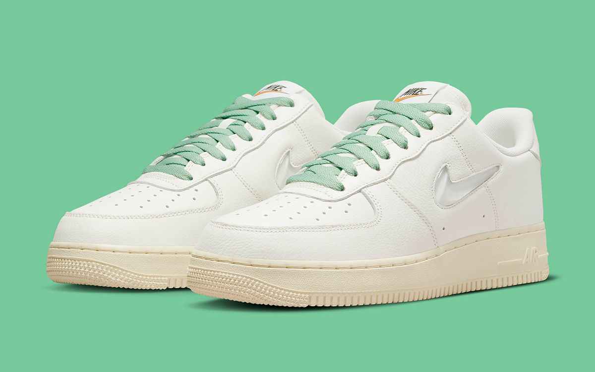 Nike Air Force 1 Low Certified Fresh Appears in Second Jewel Swoosh Colorway House of Heat