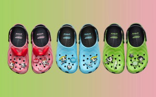 Powerpuff Girls x Crocs Classic Clog collection.