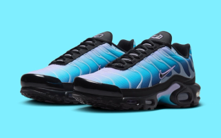 A "Hydrangeas" and "Baltic Blue" Gradient Appears On The Latest Nike Air Max Plus