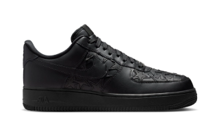 Nike Air Force 1 Low “Triple Black Stars”