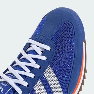 Women's adidas SL 72 Rhinestone "Bold Blue" (SKU: KJ2426). Photo via adidas.