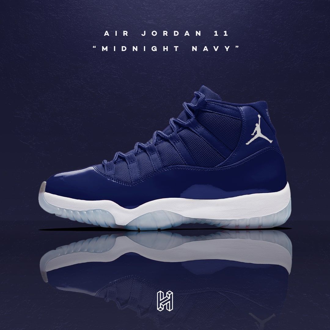 All navy blue jordan hot sale 11