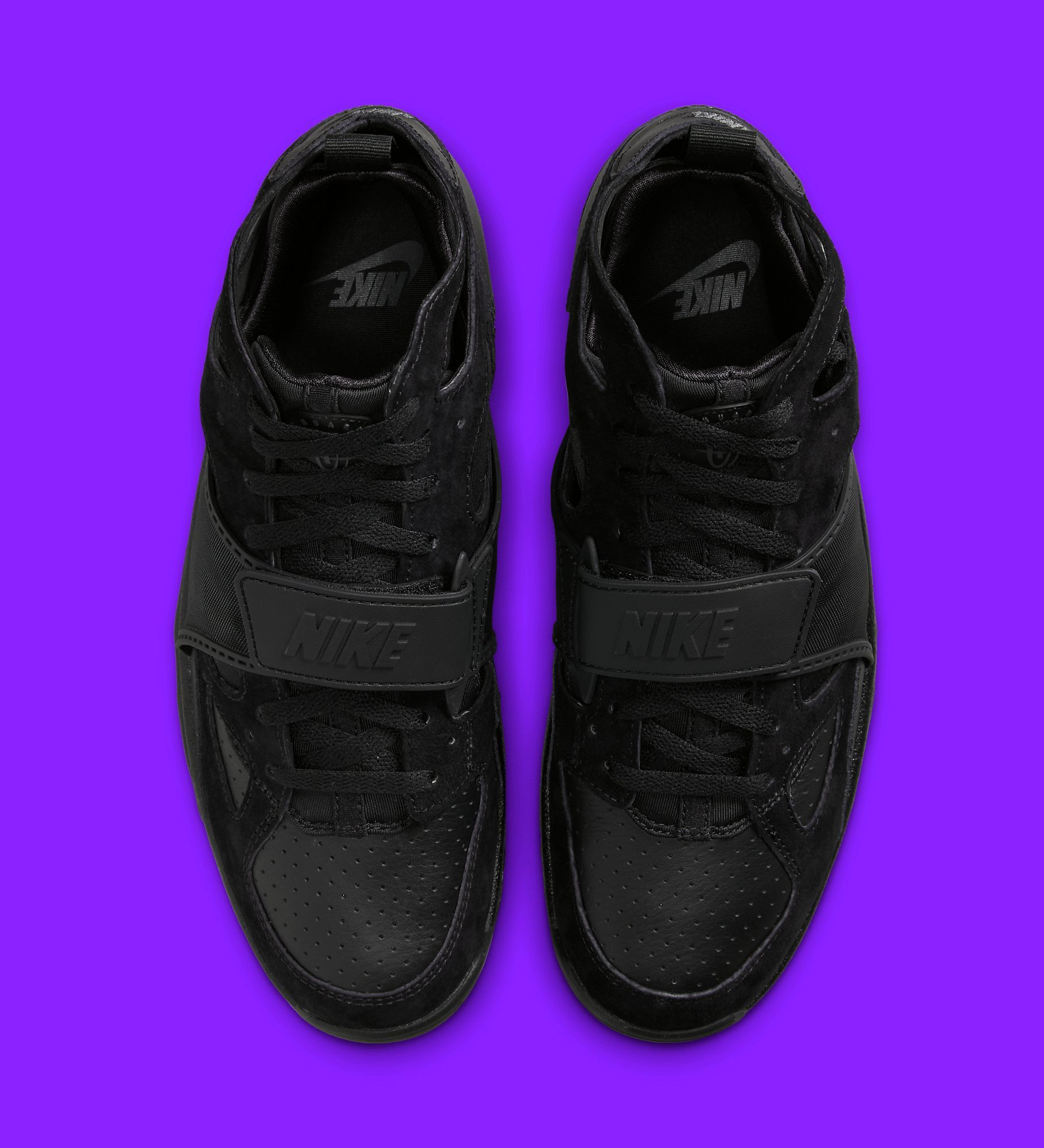 Nike Air Trainer Huarache “Triple Black” Set for Release in