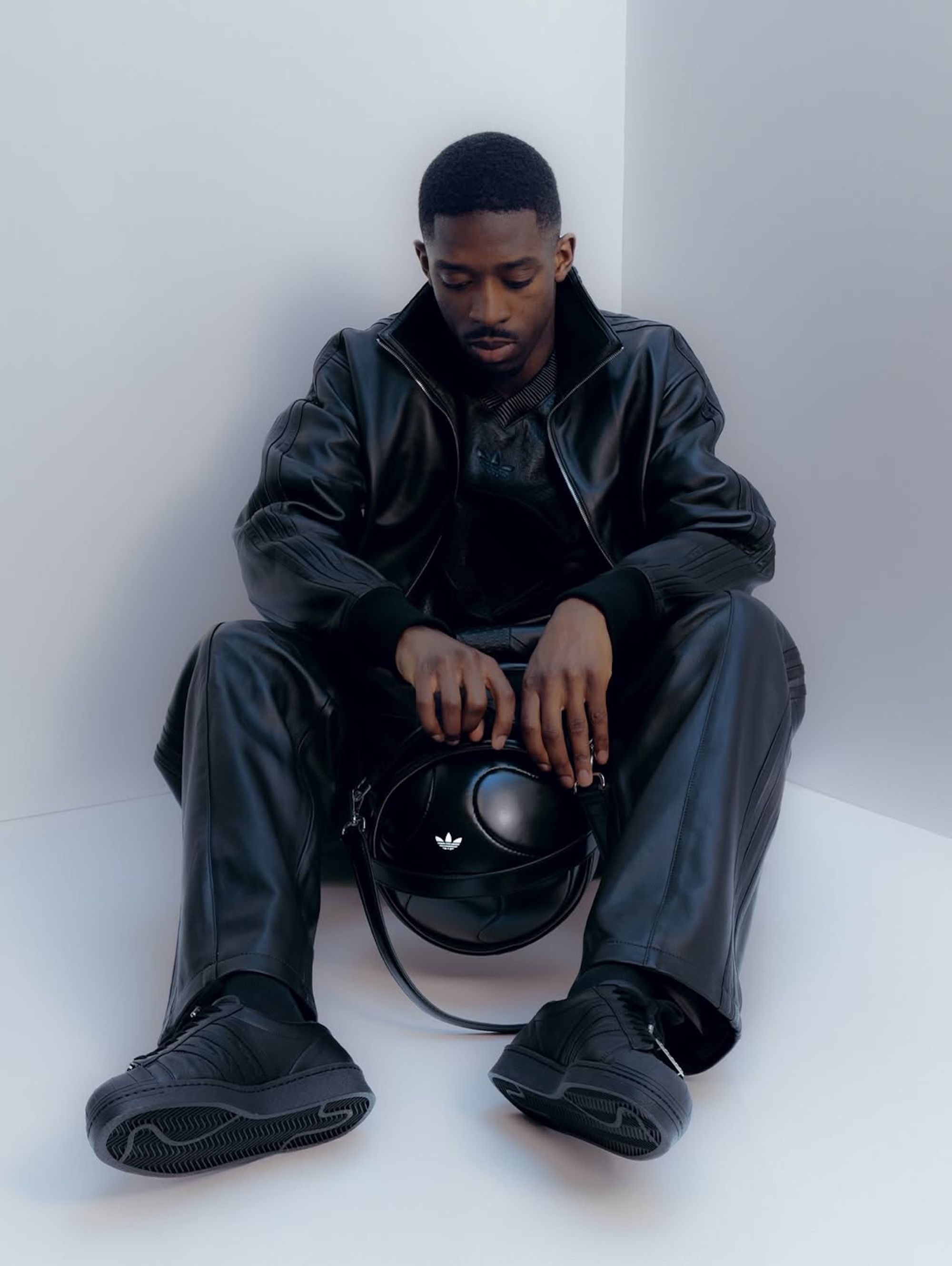 Ousmane Dembélé for adidas Originals A-TYPE. Photo via adidas Originals.