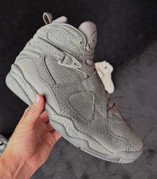 Slam Jam x Air Jordan 8 "Iron Grey" via TheDropDate.