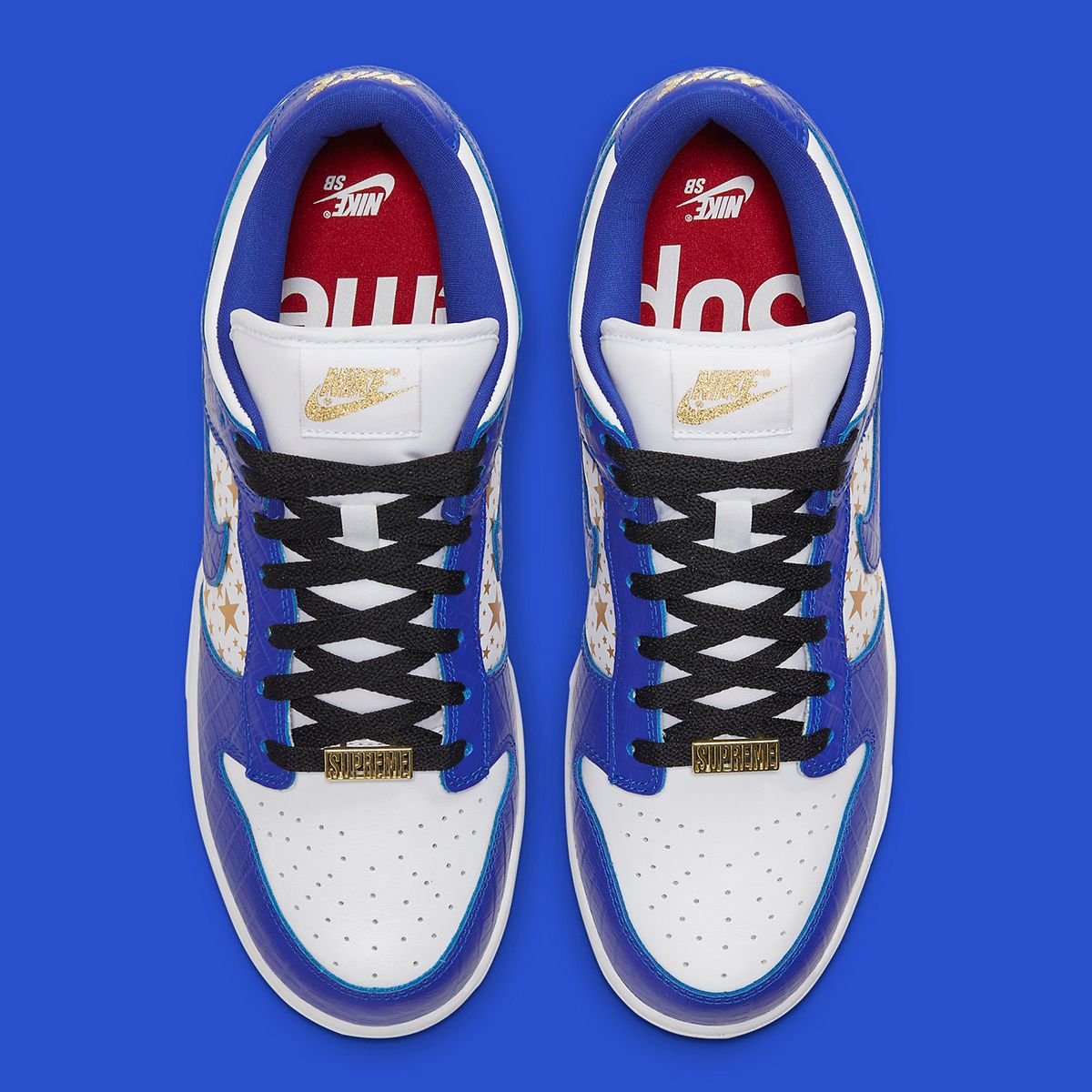 Supreme Nike SB Dunk Low Stars Release Date - Sneaker Bar Detroit