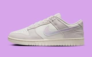Nike Adds Iridescent Swooshes to the Dunk Low