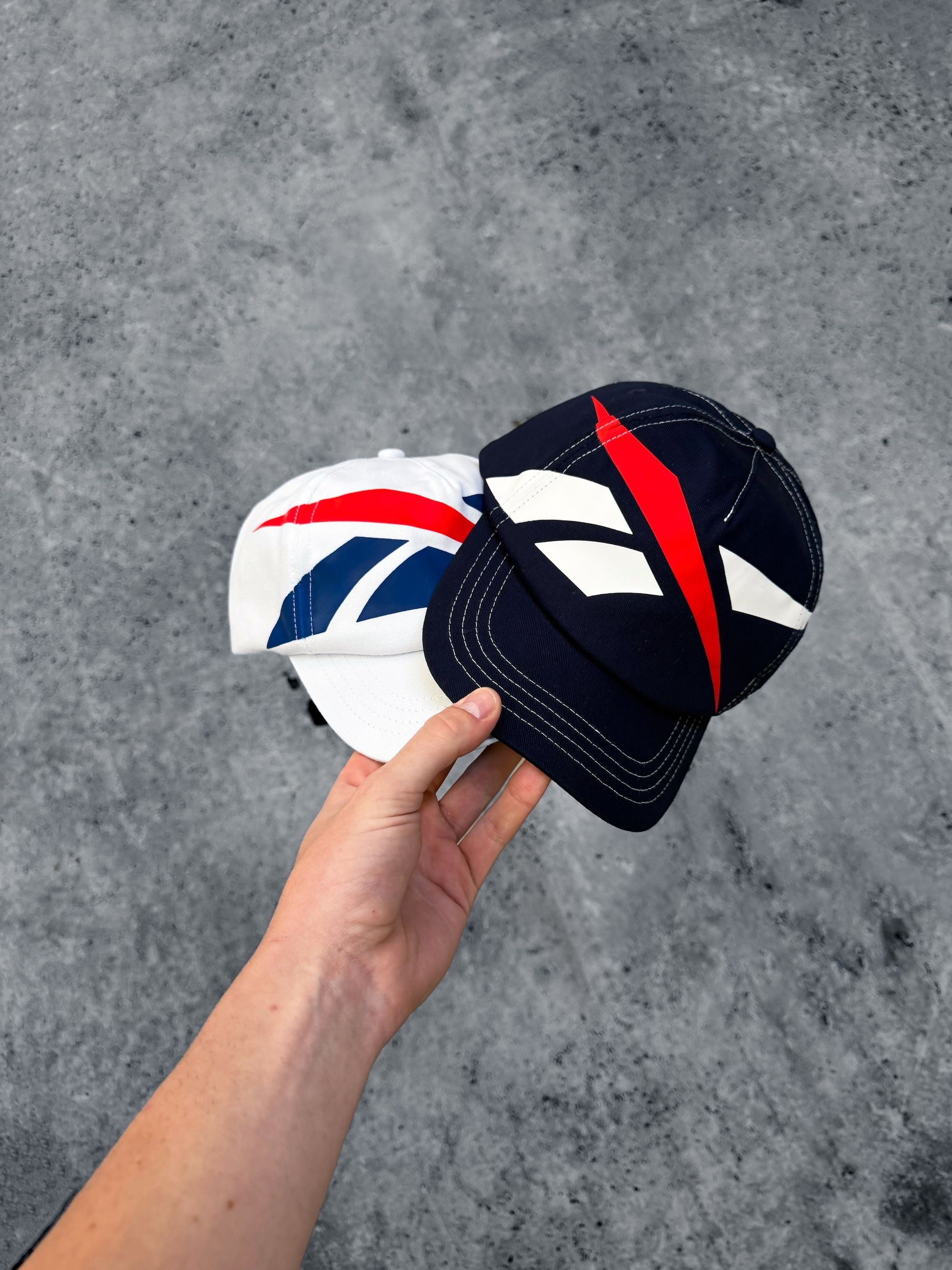 StreetX x Reebok Caps. Photo via StreetX.