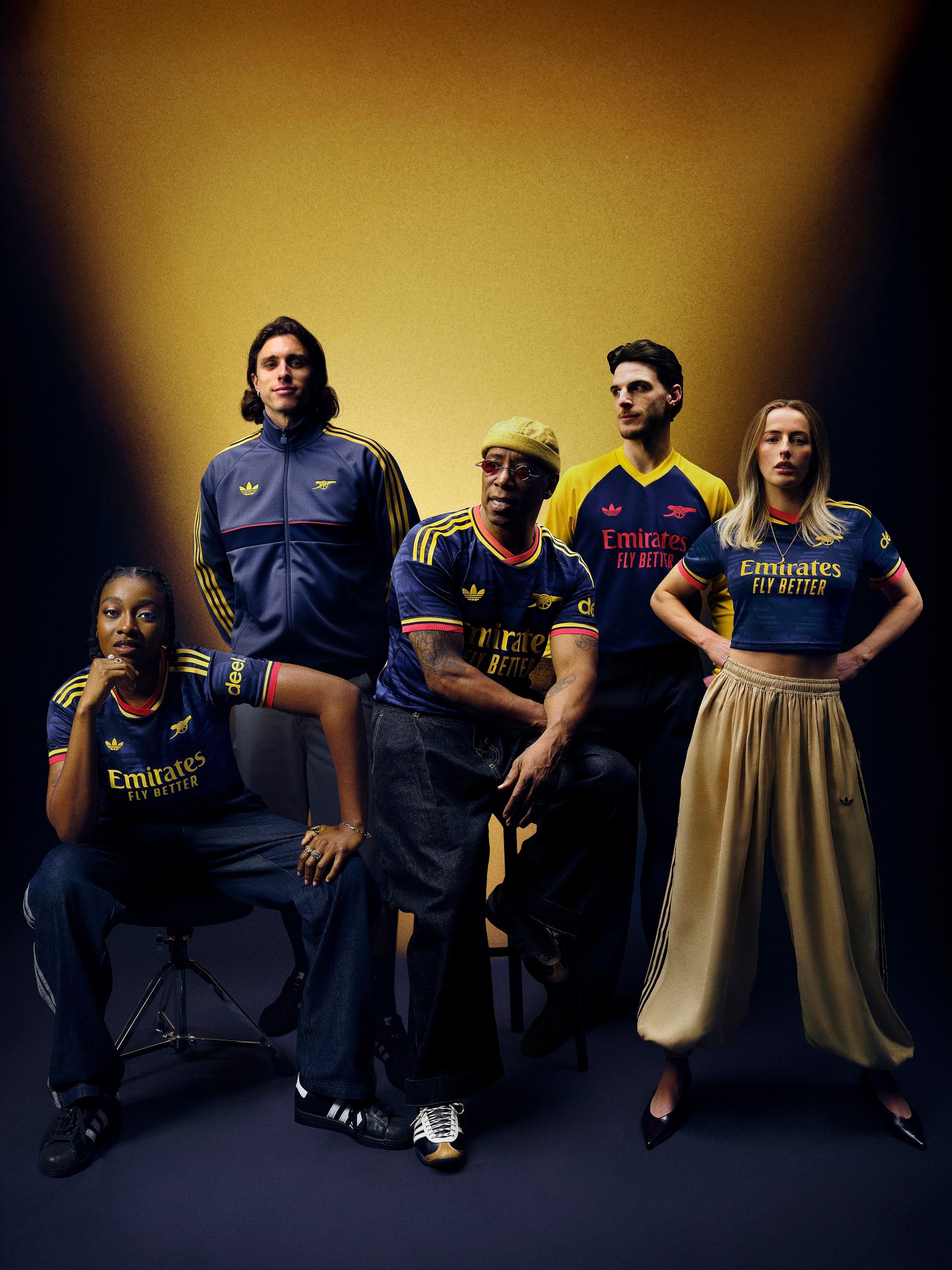 Arsenal 26/27 Away kit Collection by adidas. Photo via adidas.