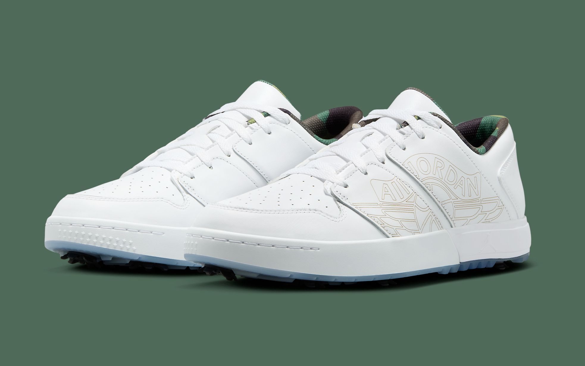 Jordan Nu Retro 1 Low Golf Goes Camo With Subtle Woodland Twist