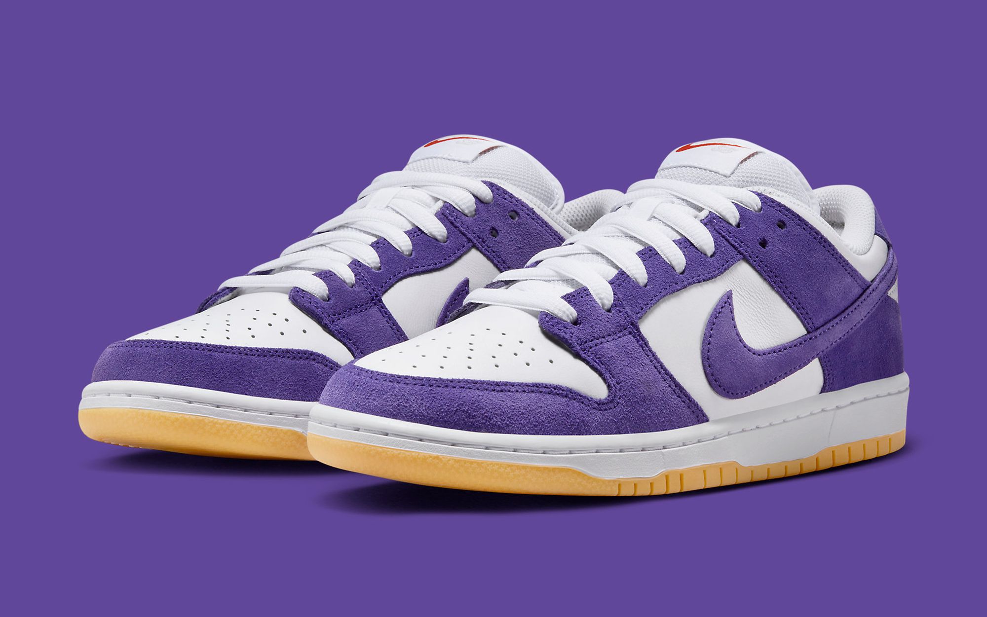 Official Images // Nike SB Dunk Low “Purple Suede” | House of Heat°