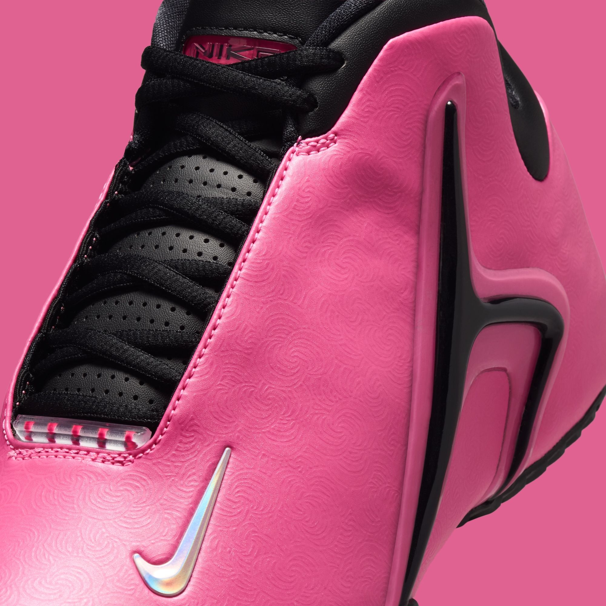 Cherry blossom-inspired Nike Zoom Hyperflight dedicated to the DMV area's basketball scene.