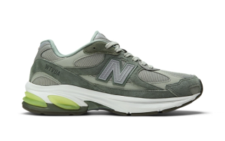 WTAPS x New Balance ABZORB 2010 "Olive Drab" collaboration.
