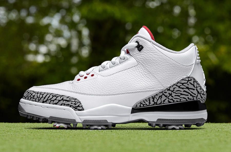 Two new Air Jordan 3 s made for the links House of Heat