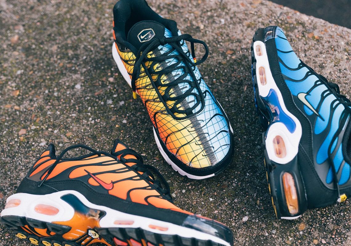 Air max plus 2025 half and half