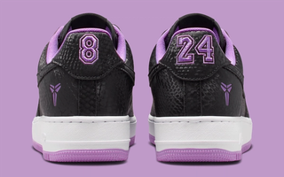 Men's Nike Kobe Air Force 1 "Black/Light Purple" Protro (SKU: IB0018-007). Photo via Nike.