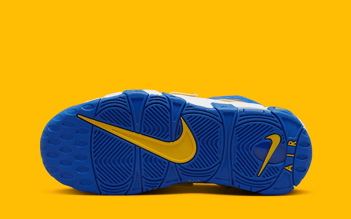 スニーカー Nike Air More Uptempo Game  Yellow Ochre DZ2759-141 Buy Air More Uptempo GS 'Golden State Warriors' - DZ2759 141