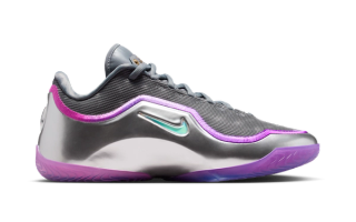 Big Kids' Nike LeBron 23 "Bubble Boy" basketball sneaker inspired by the Los Angeles Lakers' 2020 NBA title win.